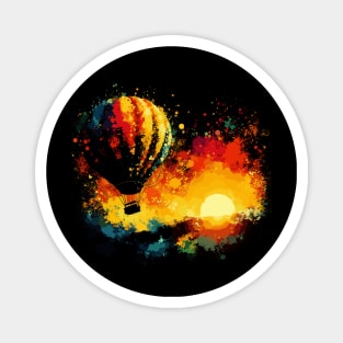 Hot Air Balloon Magnet